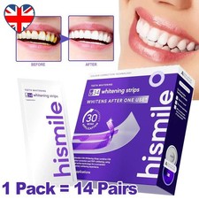 Hismile V34 Whitening Strips Teeth Whiten Strips Purple Tooth Whitening