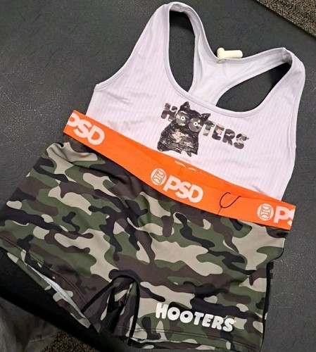 Ladies new psd hooters uniform - new,