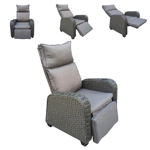 Reclining garden armchair - reclining,