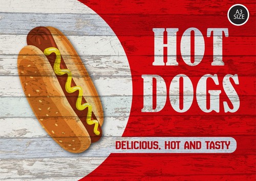 Hotdogs fast food - fast, metal
