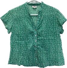 East Anokhi Green Floral