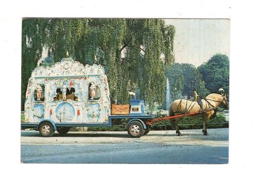 Postcard draaiorgel - postcard, de