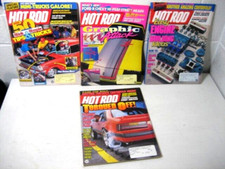 Hot Rod magazine lot of 4, 1988 - 90