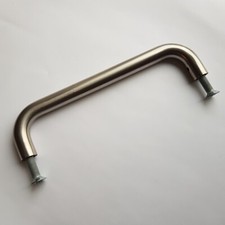 Door Handle tubular 24cm Heavy Duty bolts safety rail hardware stainless steel