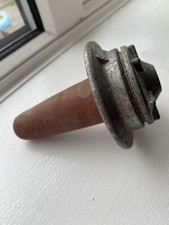 Vintage Calf Teet Feeder . Aluminium Screw Back 