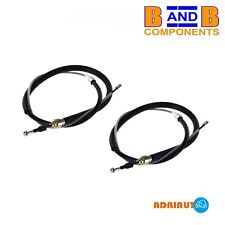 HAND BRAKE HANDBRAKE CABLE x 2