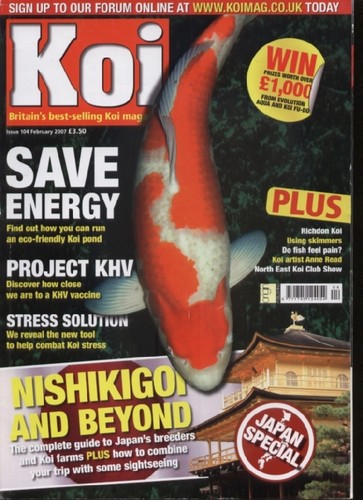Koi magazine issue 104 - koi,