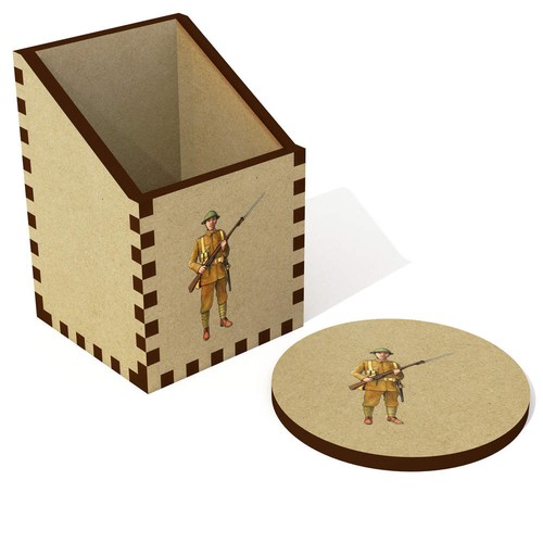 Ww1 british soldier desk - soldier',
