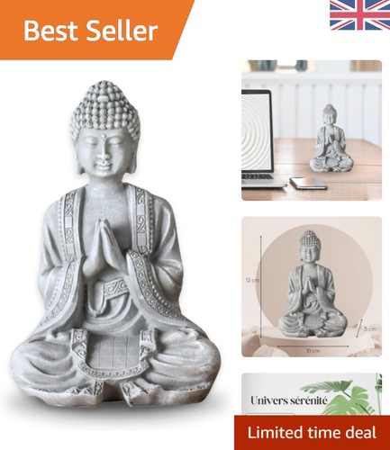Elegant grey buddha meditation - grey,