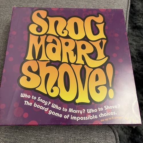 Snog marry shove board game - board,