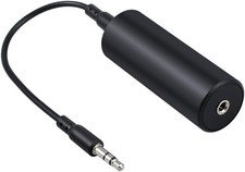 Ground Loop Noise Isolator, Noise Filter Eliminator with 3.5mm Jack Audio Cable