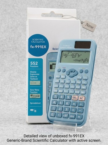 Scientific calculator blue - scientific,