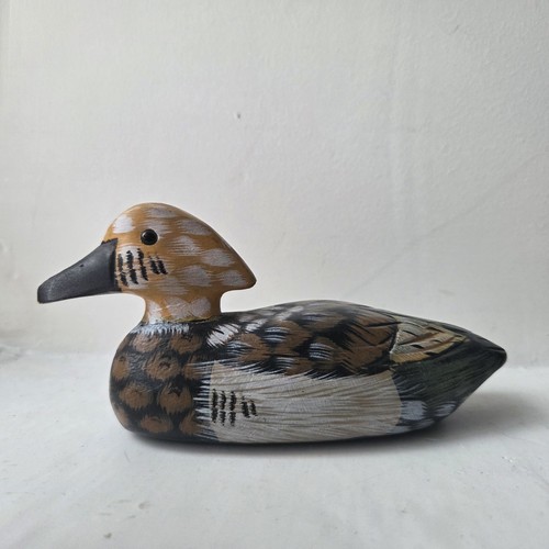 Vintage handpainted wooden - handpainted,