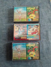 3 COMMODORE 64 CASSETTE GAMES 1984