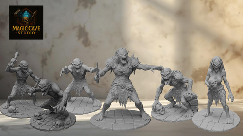 Set ghouls for dungeons - ghouls,