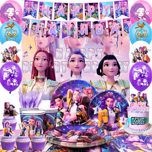 Kpop party decoration demon - party,