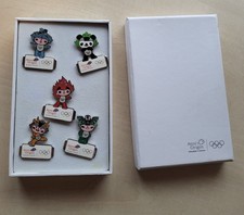 enamel Pin Set Mascot Atos