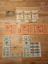 WWII 1939-1945 German Food Coupons / Ration Cards issued on Occupied Polish Land