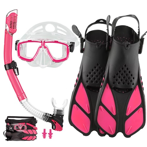 Adults mask snorkel fins - adults, set