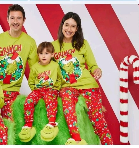 The grinch christmas pyjama - grinch,