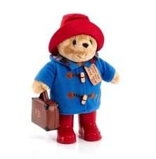 Large Classic Paddington Bear with Boots and Suitcase Soft Toy Official New