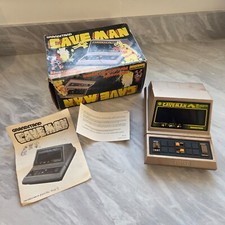Grandstand Tomy Caveman Game Table Top Vintage 1982 Working Box & Manual