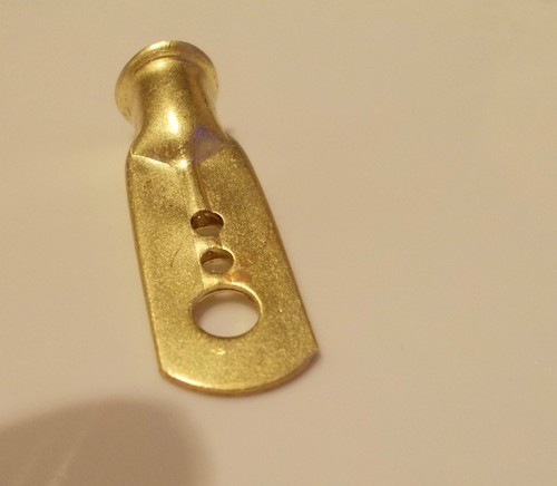 Vintage motorcycle brass - brass, ht