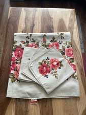 Italian Vintage Linen Reds Brn