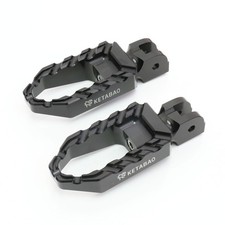 BLACK BUZZ Front Foot Pegs
