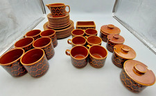 Hornsea Pottery Heirloom Brown Crockery Priced Individually (W32)