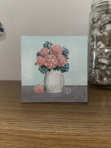 Handmade painting vase of - handmade,