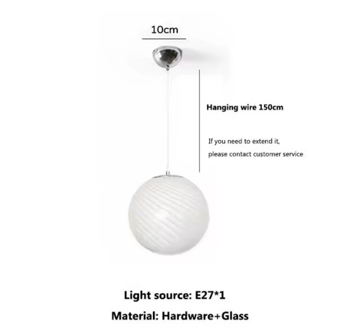 Murano lollipop glass - lollipop, pendant