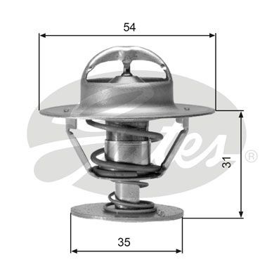 Gates thermostat for vauxhall - gates,