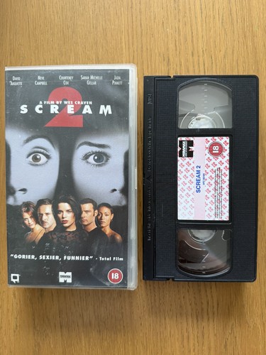Scream vhs movie - scream,