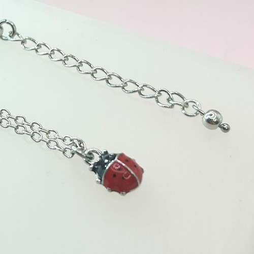 Ladybird pendant necklace - ladybird,
