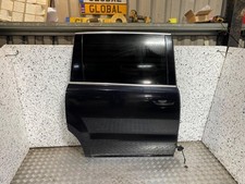 15-21 VW SHARAN 7N MK2 DRIVER SIDE REAR SLIDING DOOR BLACK LC9X (SCRATCHED)
