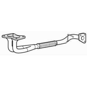 Quality front exhaust down - exhaust,