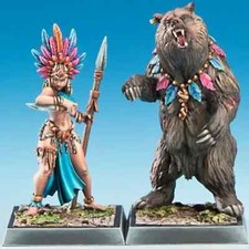 AMA 031 Freebooter's Fate Amazons 2010 Cuitlachtli & Linn Jungle Warrior Bear