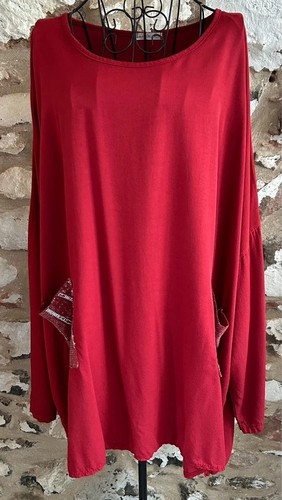 Made italy red sequin - in,