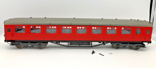 Gauge unmarked crimson - o,