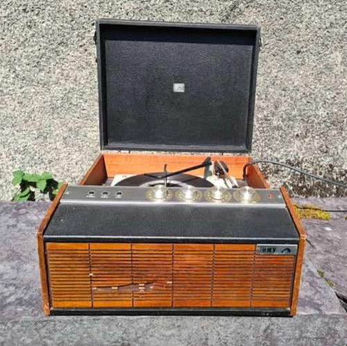 Vintage briefcase vinyl record - vintage,