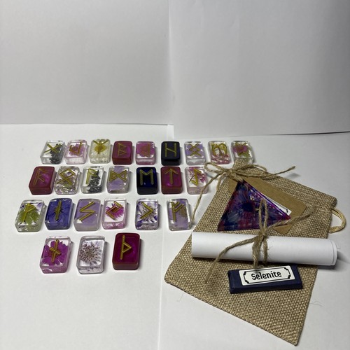 Elder futhark rune stones