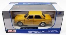 Maisto 1/24 Scale Diecast Model Car 31518 - 1971 Datsun 510 - Mustard