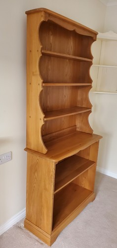 Ercol hutch dresser solid elm - dresser,