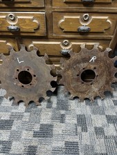 pair Antique Saw Blade 18"