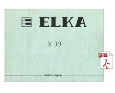 ELKA X30 Service Manual repair