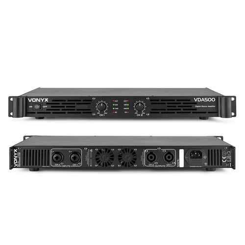 Vonyx vda500 amplifier 1u - amplifier,
