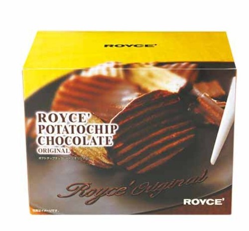 Royce potato chip - royce, chocolate