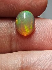 Ethiopian Semi White Welo Opal shaped and Polished 1.79cts