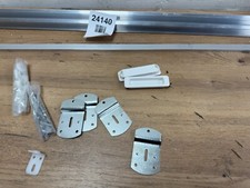 SLIK 08SL001121 Wardrobe NO.1 Sliding Door Gear Track 1219mm, Silver